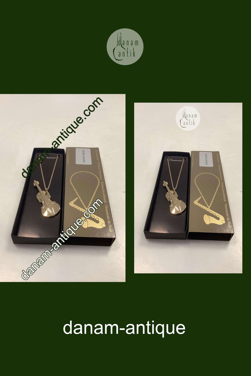 Georg Jensen Ornament Forgyldt Violin 1995