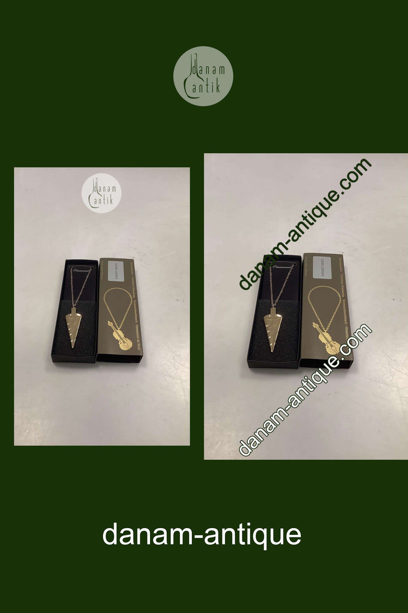 Georg Jensen Ormament Forgyldt Kræmmerhus 1995