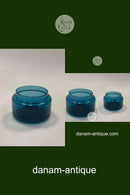 バーティル・ヴァリエン Boda Glas ブルーシリーズ シュガーボウル 蓋なし