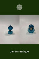 Bertil Vallien Boda Glas Blue Series シュガーボウル サイズ15cm/5.91インチ