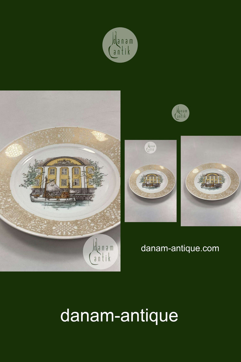 Royal Copenhagen Plate Copenhagen Prospects Christianshavn No 8