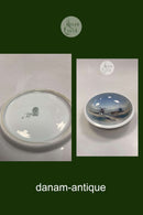 Lyngby Porcelænsskål med Landskabs motiv No 124-3-93