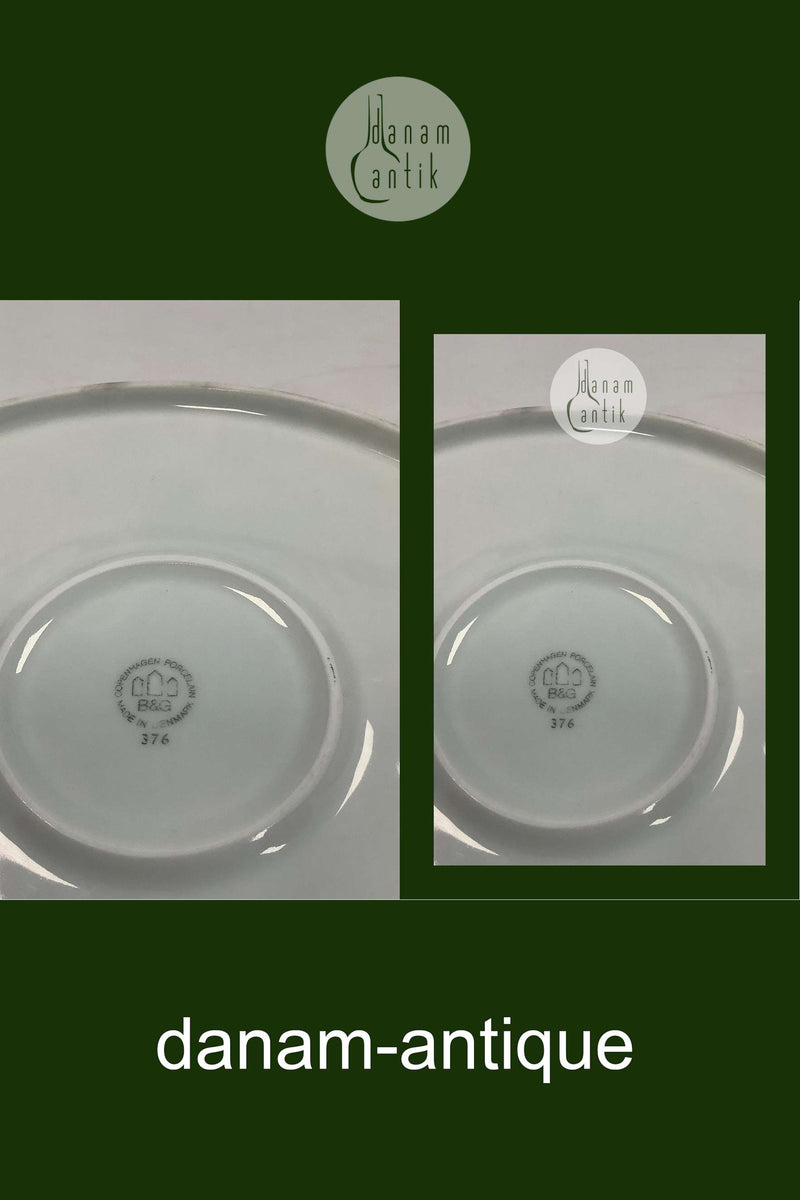 Bing og Grøndahl Elsa Stort Rundt Fad No 376