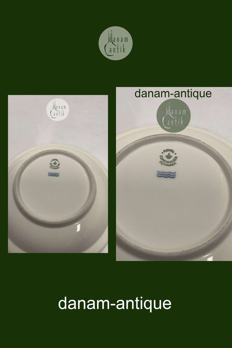 Royal Copenhagen mindeplatte Brøderne Henri 1881-1956