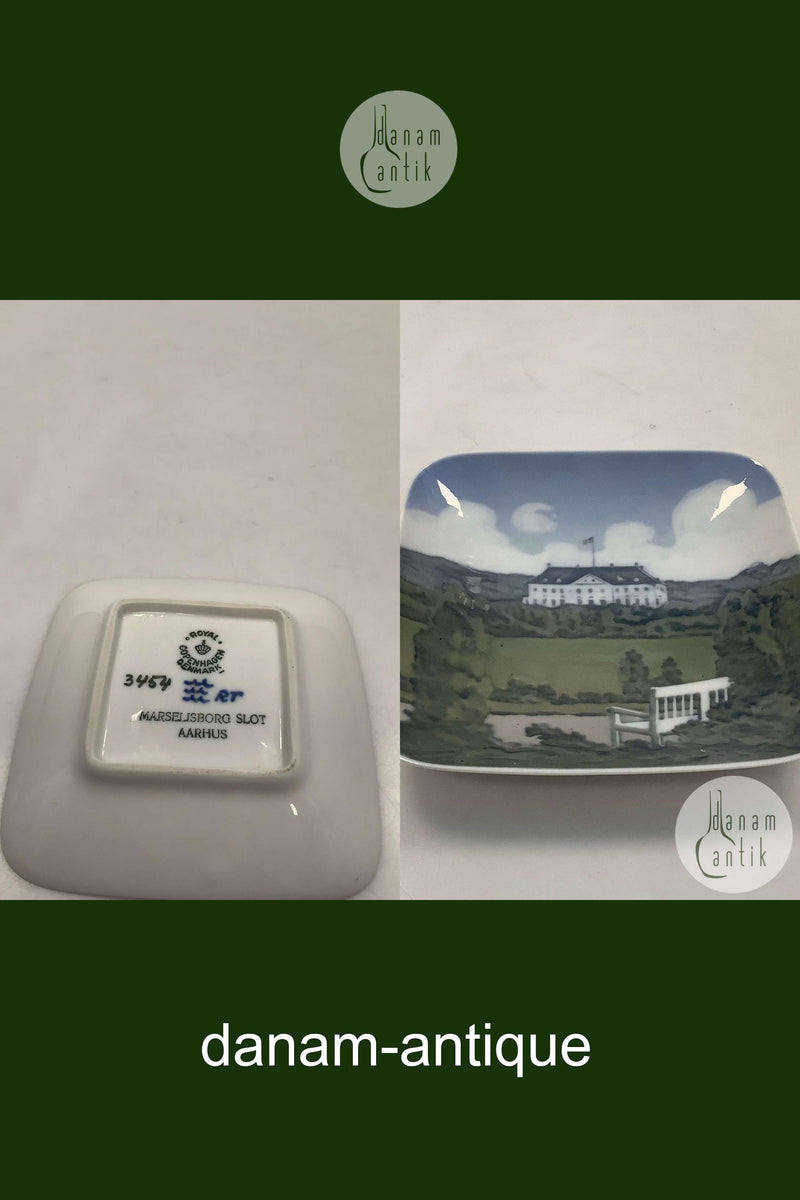 Royal Copenhagen Skål og askebæger No 3454 Marselisborg Slot, Aarhus