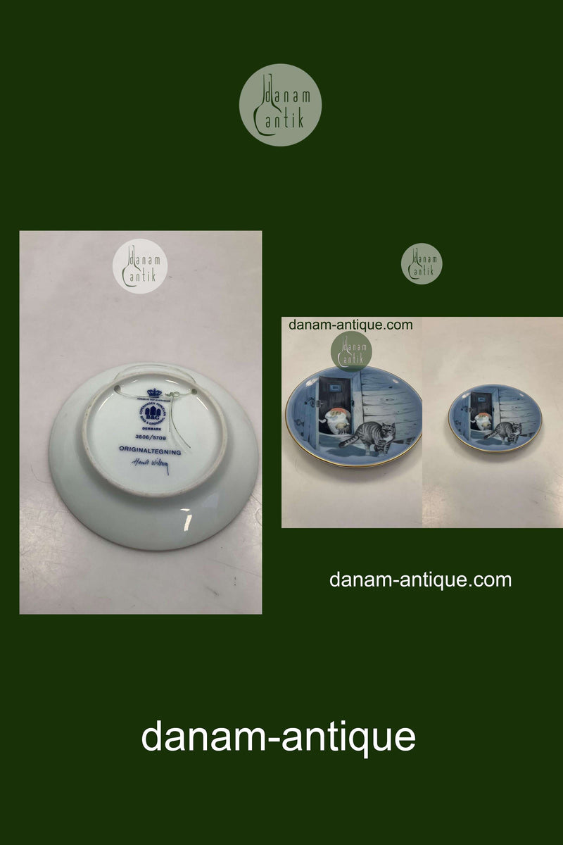 Bing og Grøndahl Harald Wiberg Julestel Platte No. 3506