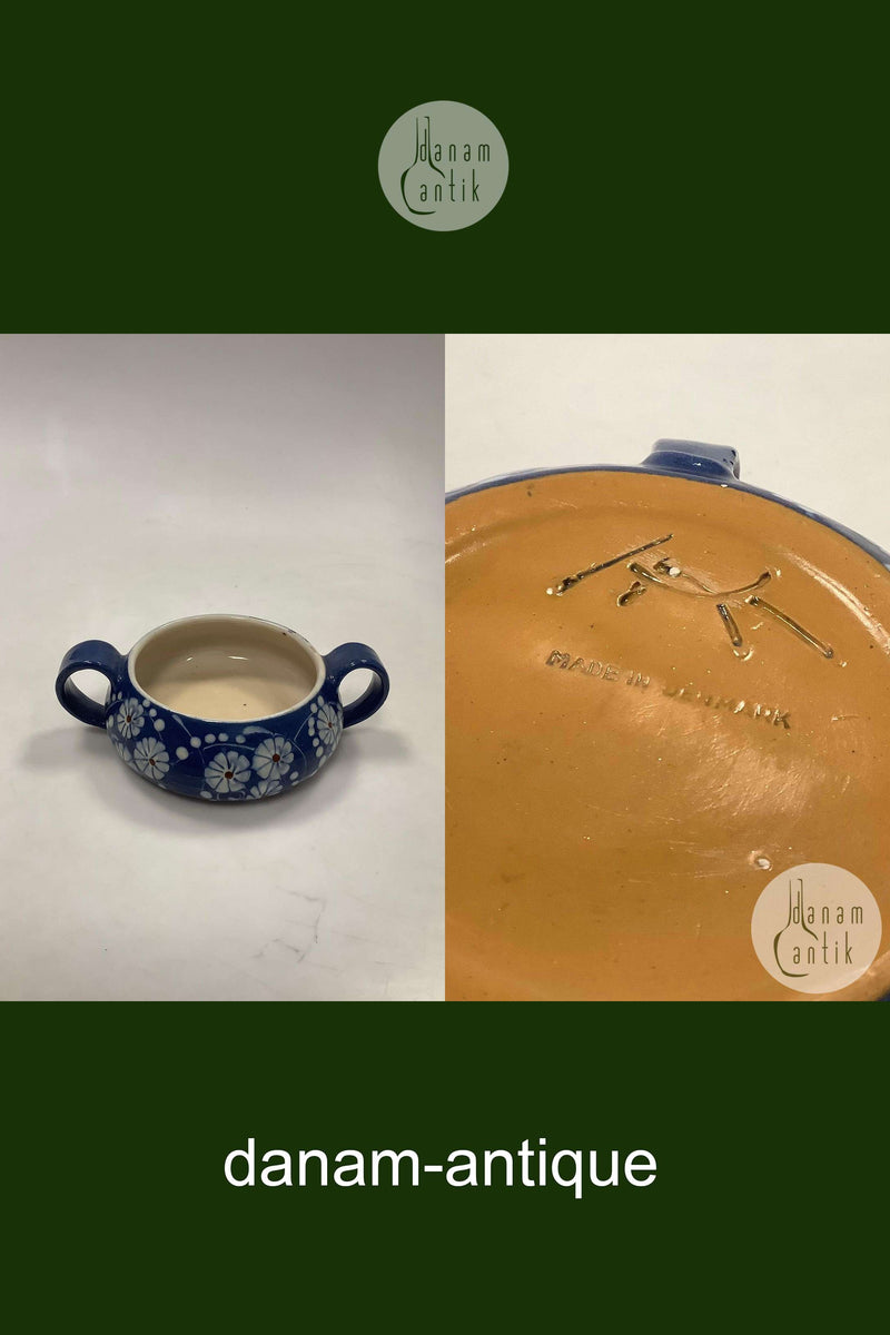 Herman Kähler Ceramics Marguerite Sugar Bowl