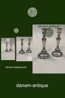 Par Sølvplet Lysestager