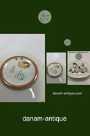 Knabstrup Platte med Storm P. Motiv og Vers