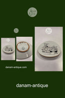 Knabstrup Platte med Storm P. Motiv og Vers