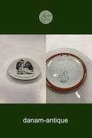 Knabstrup Platte med Storm P. Motiv og Vers