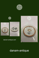 Knabstrup Platte med Storm P. Motiv og Vers