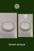 Bing og Grøndahl Haga Hvid Gennembrudt Kant Kagetallerken No 306