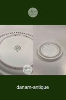 Bing and Grondahl Haga White Pierced Edge Lunch Plate No 618