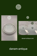 Bing og Grøndahl Haga Hvid Gennembrudt Kant Spisetallerken No 325