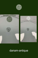 Bing und Grondahl Haga Weiß durchbrochener Rand Speiseteller Nr. 324