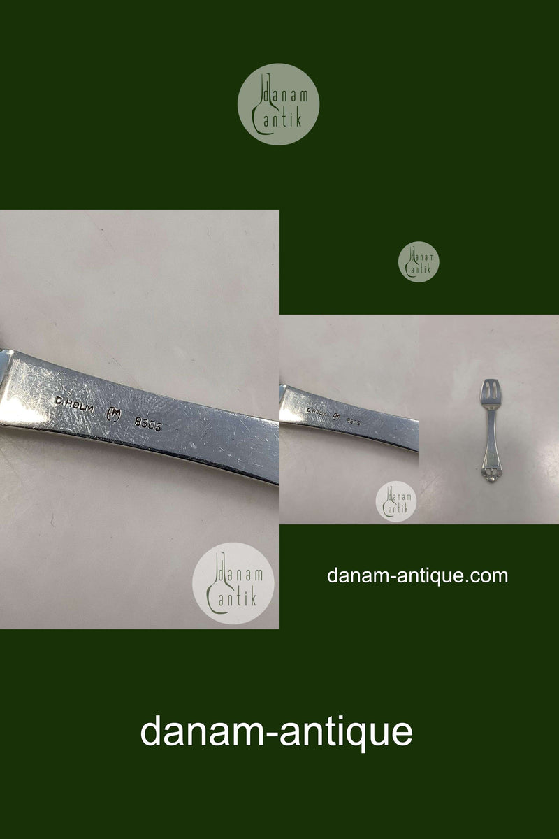 Sardingaffel i Sølv C. Holm / Erik Magnussen