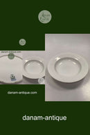 Royal Copenhagen White Flora Danica Perlestel Dyb Tallerken No 20/3545