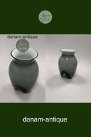 Lin Utzon Rosendahl Grå/Grøn Glas Vase