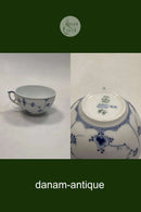 Royal Copenhagen Musselmalet Riflet Thekop / Kontorkop No 75