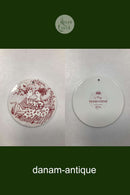 Bjørn Wiinblad: Rød maj platte fra Nymølle - HARMONI