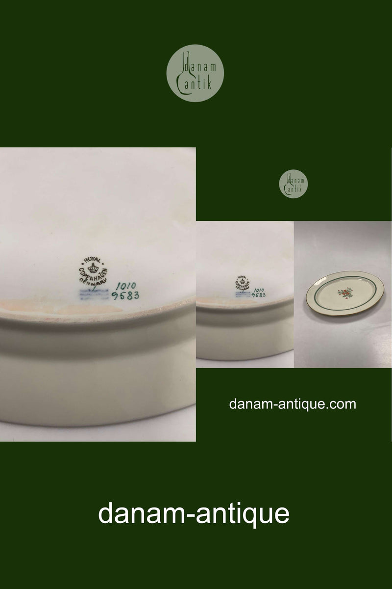 Royal Copenhagen Fensmark Oval Fad No 9583