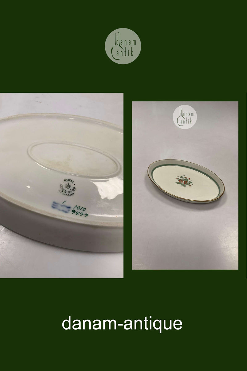 Royal Copenhagen Fensmark Ovalt Fad No 9499