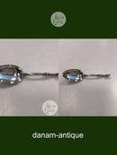 Laurits Berth Sølv Smageske med viking ornamentik