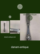 Dansk Sølv lagkagekniv med bær ornamenti