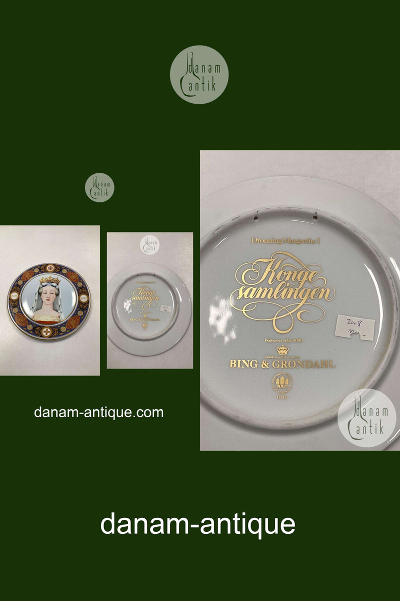 Bing og Grøndahl Platte fra Kongesamlingen,  Dronning Margrethe I
