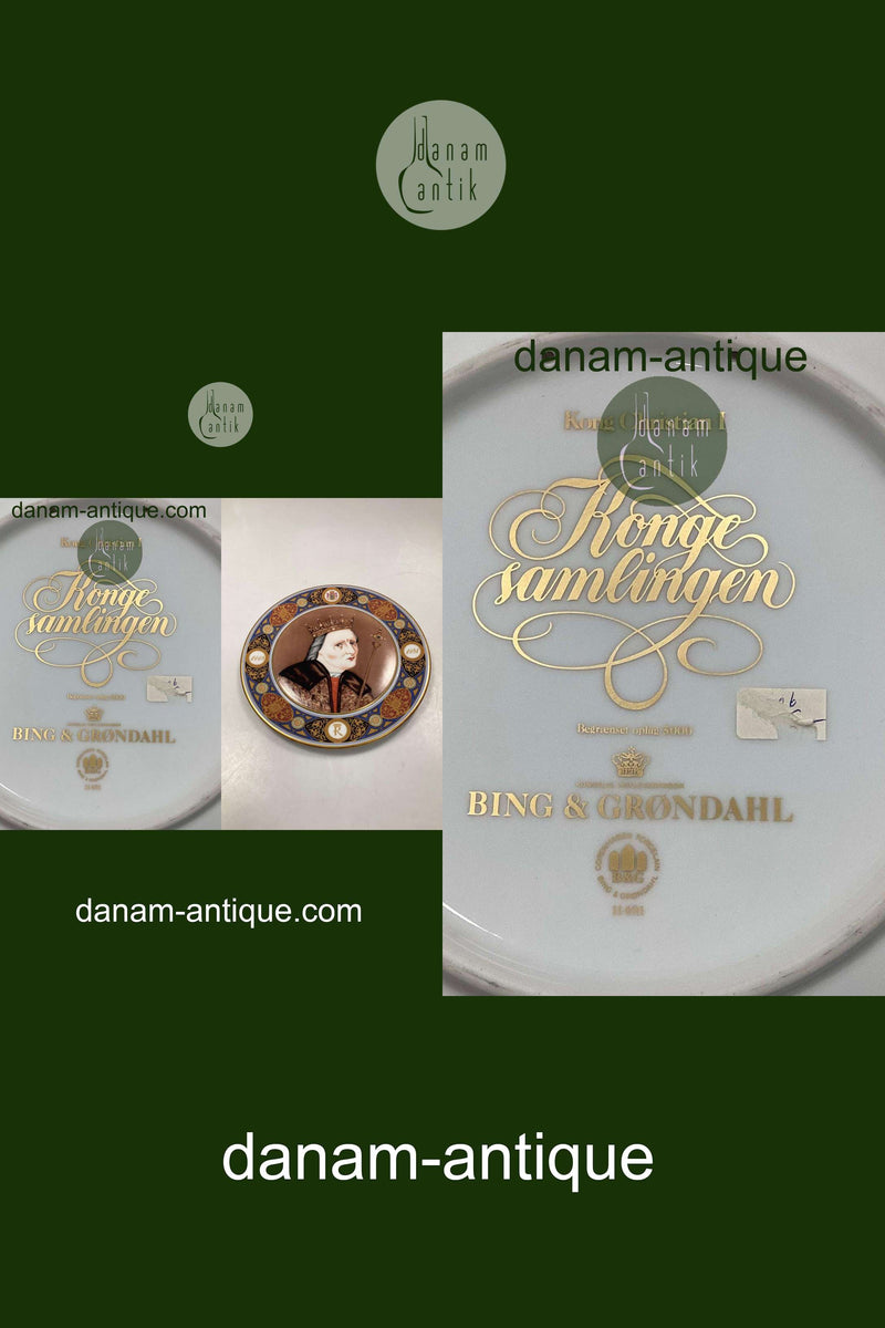 Bing og Grøndahl Platte fra Kongesamlingen, Kong Christian I