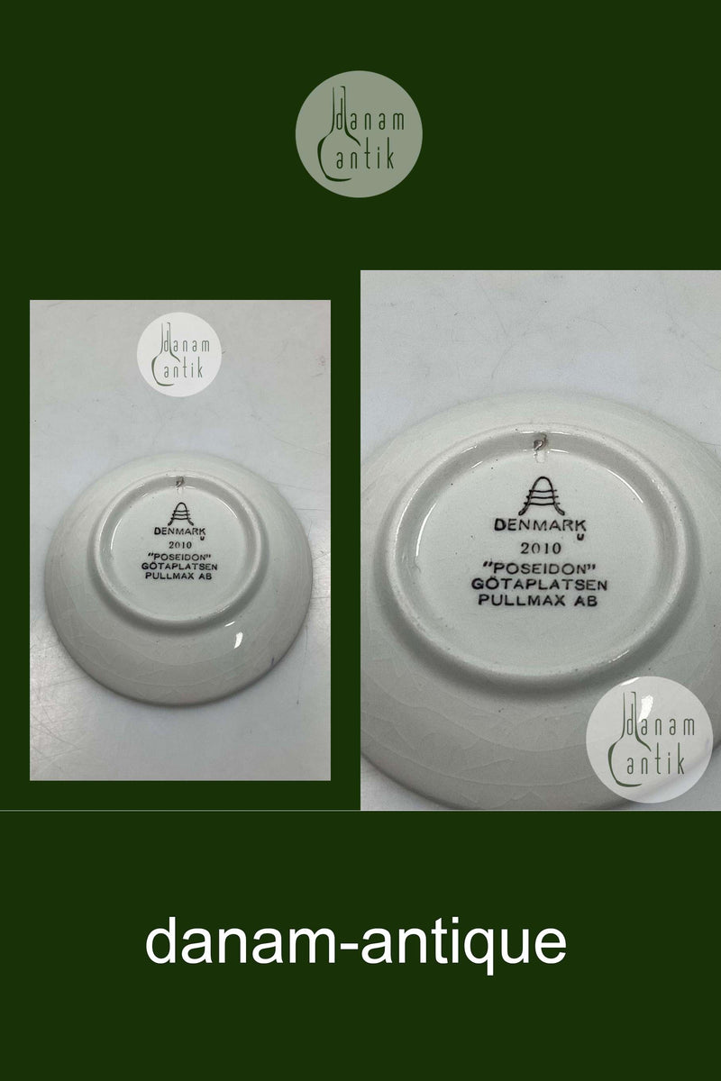 Royal Copenhagen 2010 Plaquette Poseidon Gotaplatsen Pullmax AB