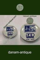 Royal Copenhagen 2010 Plaquette Frimærke 130, 200-året for Royal Copenhagen 1775-1975 No 227