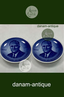 Royal Copenhagen 2010 Plaque Franklin D. Roosevelt 1858-1919 No 179