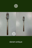 Bernadotte Scanline Lunchgabel in Bronze