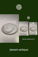 Bing og Grøndahl Stentøjsfad Unika af Jacqueline Poncelet (f. 1947 Liege i Belgien) fra 1985