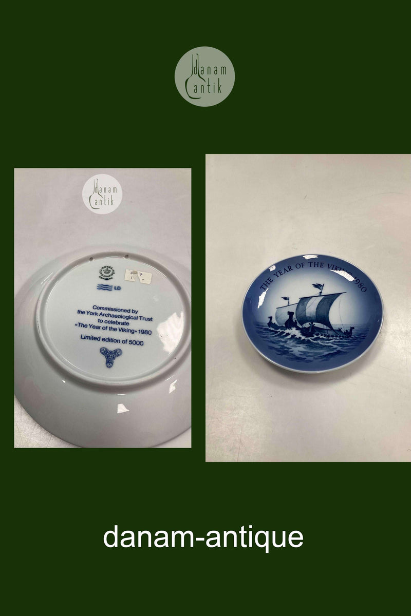 Royal Copenhagen Viking Platte  1980