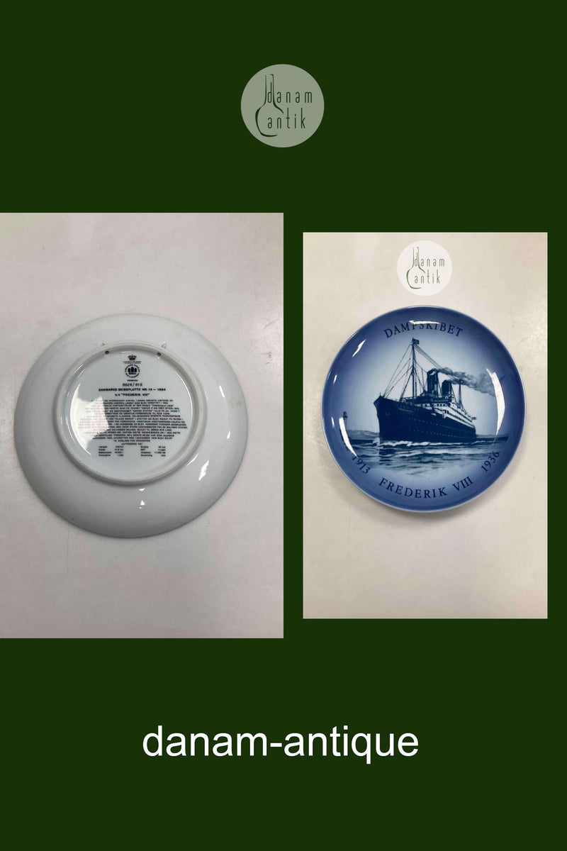 Bing og Grøndahl Skibsplatte fra 1984