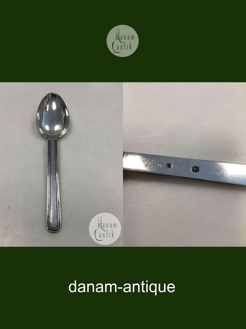 Dansk Moderne Barneske i Sølv