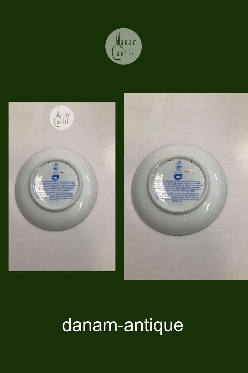 Bing og Grøndahl Skibsplatte fra 1985