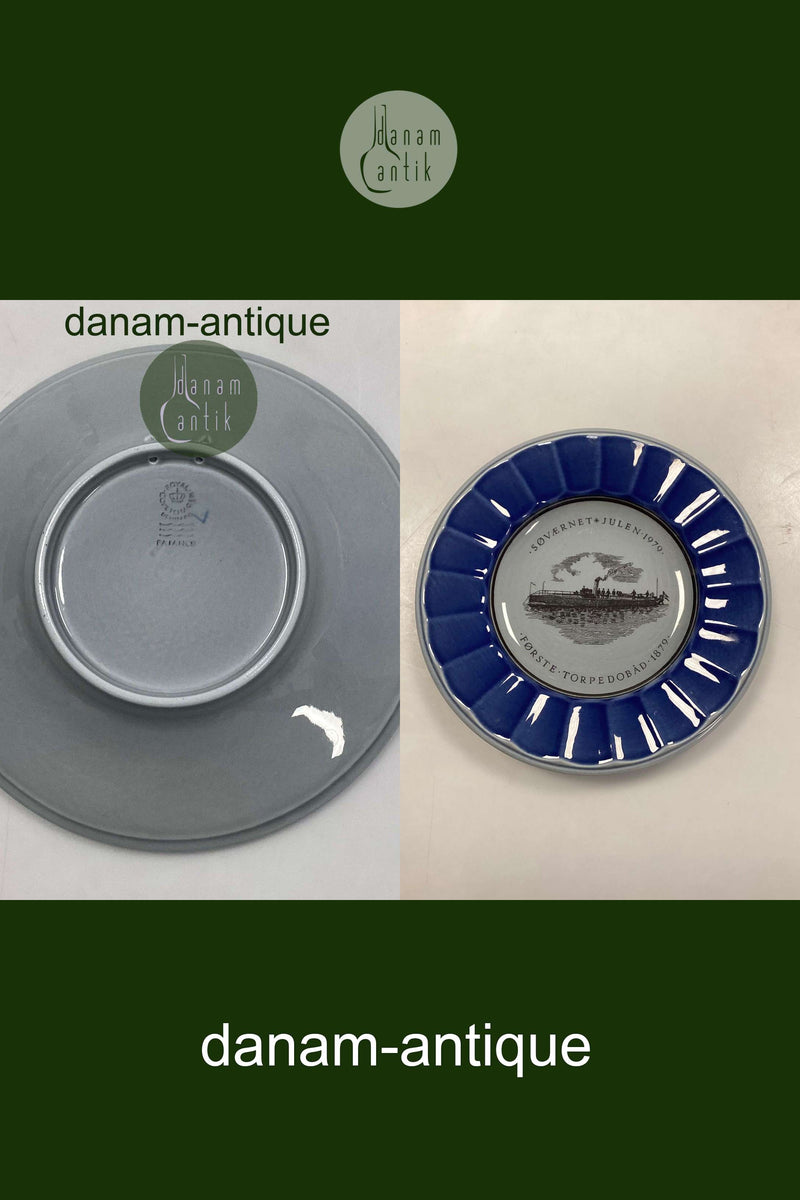 Royal Copenhagen / Aluminia Søværnets Juleplatte 1979