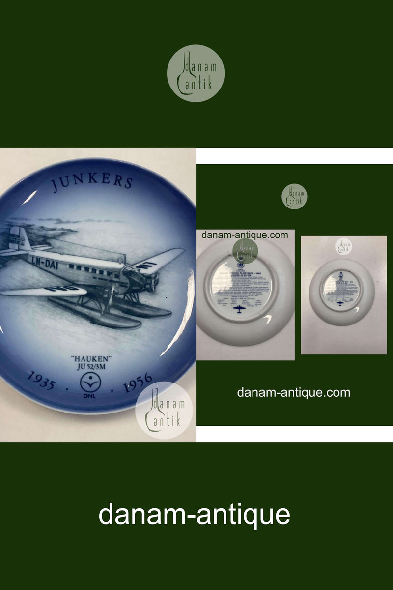 Bing & Grøndahl SAS Flyver Platte No 10 1985