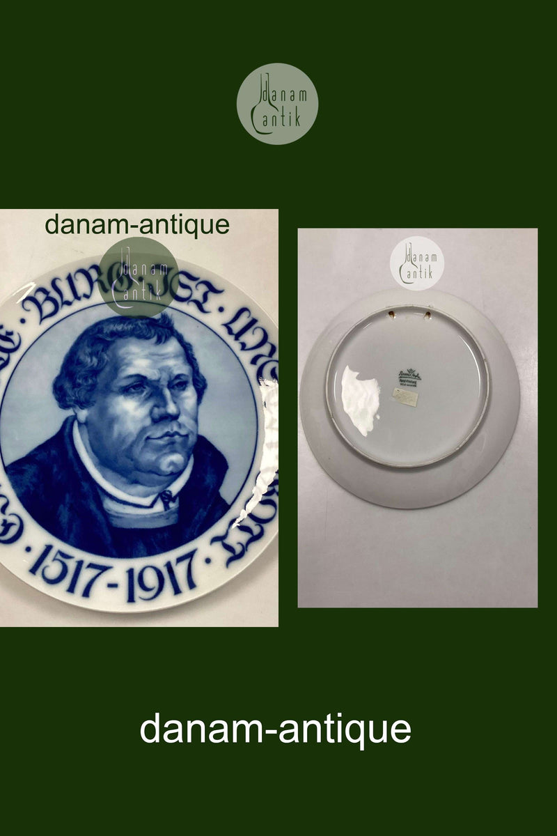 Rosenthal Luther commemorative plate 1517 - 1917