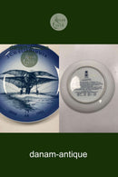 Danish Aviation Plate J.C. H. Ellehammer 1906 75 years 1981 Measures 18 cm ( 7.09 in. )