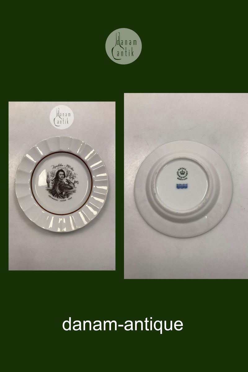 Royal Copenhagen / Aluminia Søværnets Juleplatte 1966