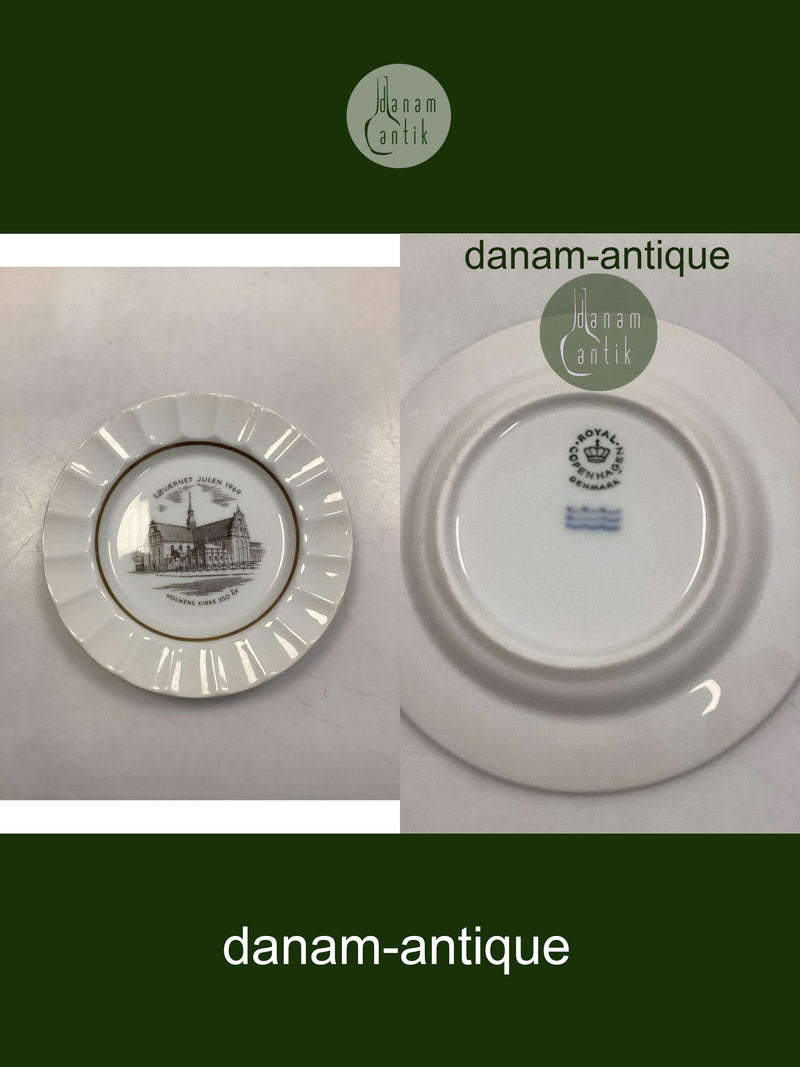 Royal Copenhagen / Aluminia Søværnets Juleplatte 1969