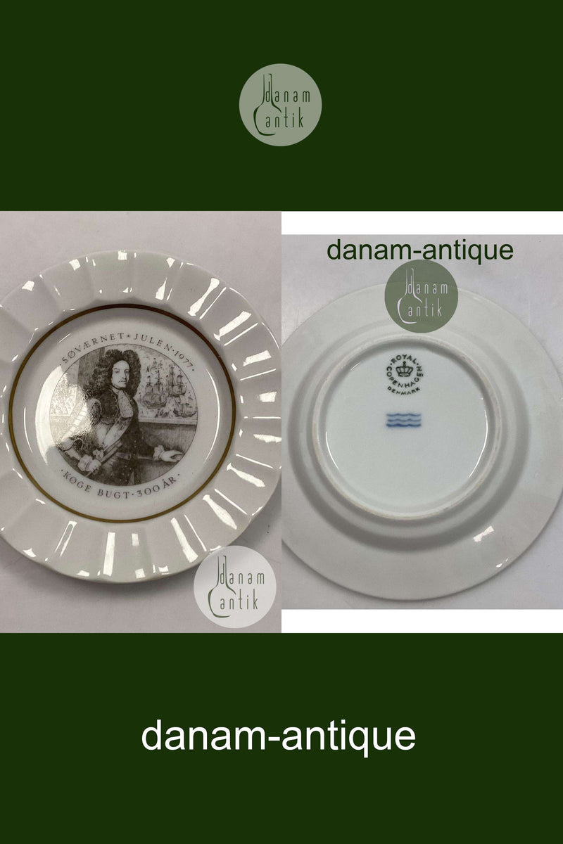 Royal Copenhagen / Aluminia Søværnets Juleplatte 1977