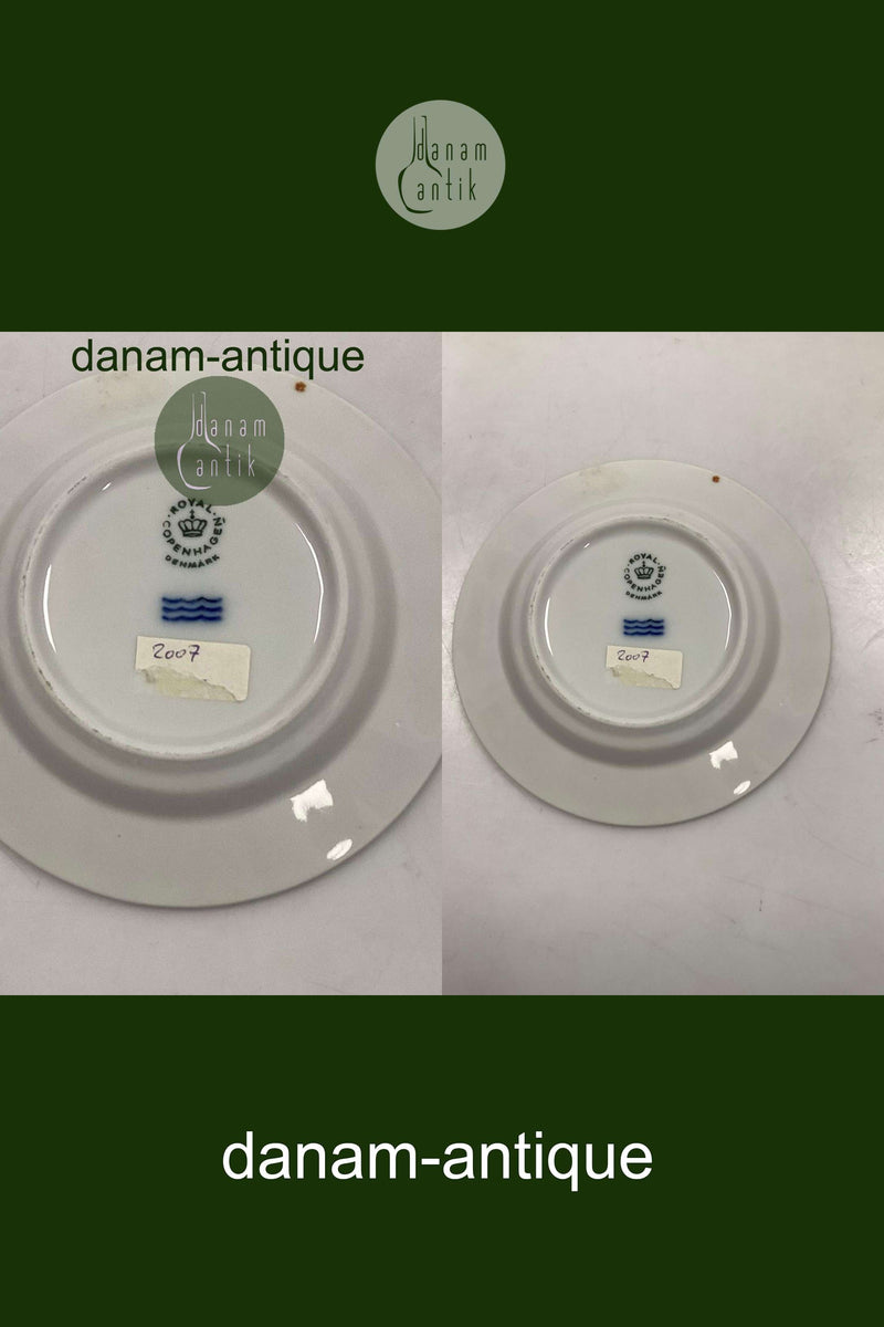 Royal Copenhagen / Aluminia Navy Christmas Plate 1982