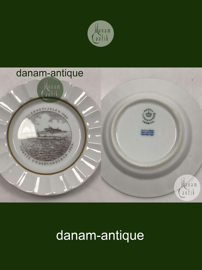 Royal Copenhagen / Aluminia Søværnets Juleplatte 1984