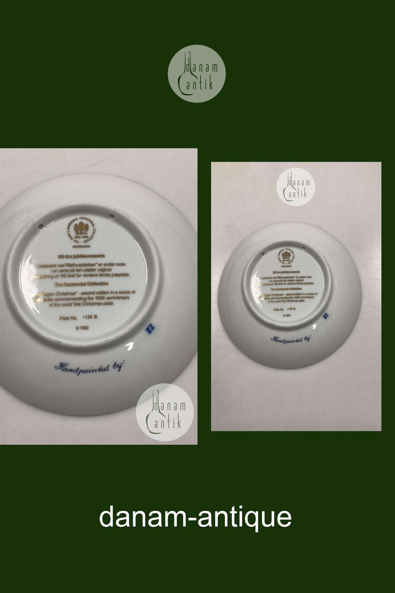 Bing og Grøndahl Centennial Collection Platte No. 2 fra 1992